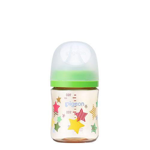 ピジョン 母乳実感 哺乳びん プラスチック製 160ml Bird/Star/House/Bear/Tree/Flower 乳首（SSサイズ）哺乳瓶 拒否 PIGEON B倉庫 送料無料｜loveandpeace8｜06