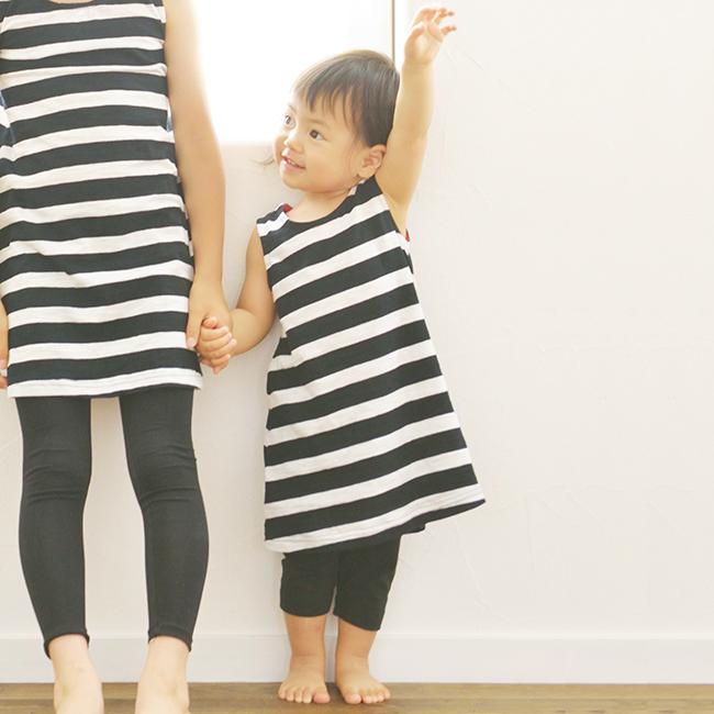 Sale 小さいサイズ 90cm 100cm キッズ ボーダー ワンピース チュニック 送料無料 全日本送料無料
