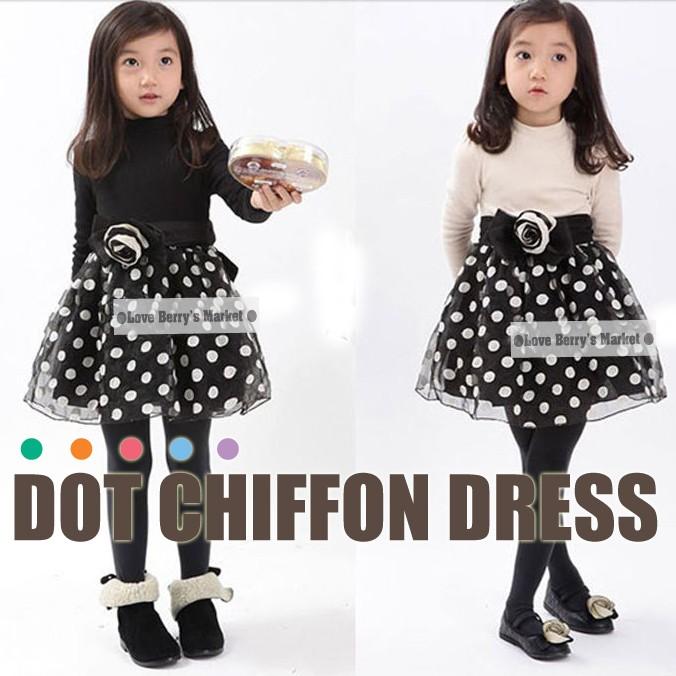 ゆうパケット送料無料 ワンピース キッズ ウエストバラ水玉ワンピース ドット柄 0 333 Loveberry Smarket 通販 Yahoo ショッピング