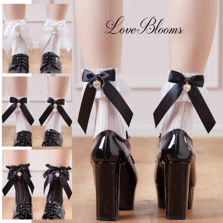 フリルレース付きぷっくりハートラガディー＆アンディー大きめ AMBIDEX Store △〇ブロード レースピンタック フリルパンツ(F