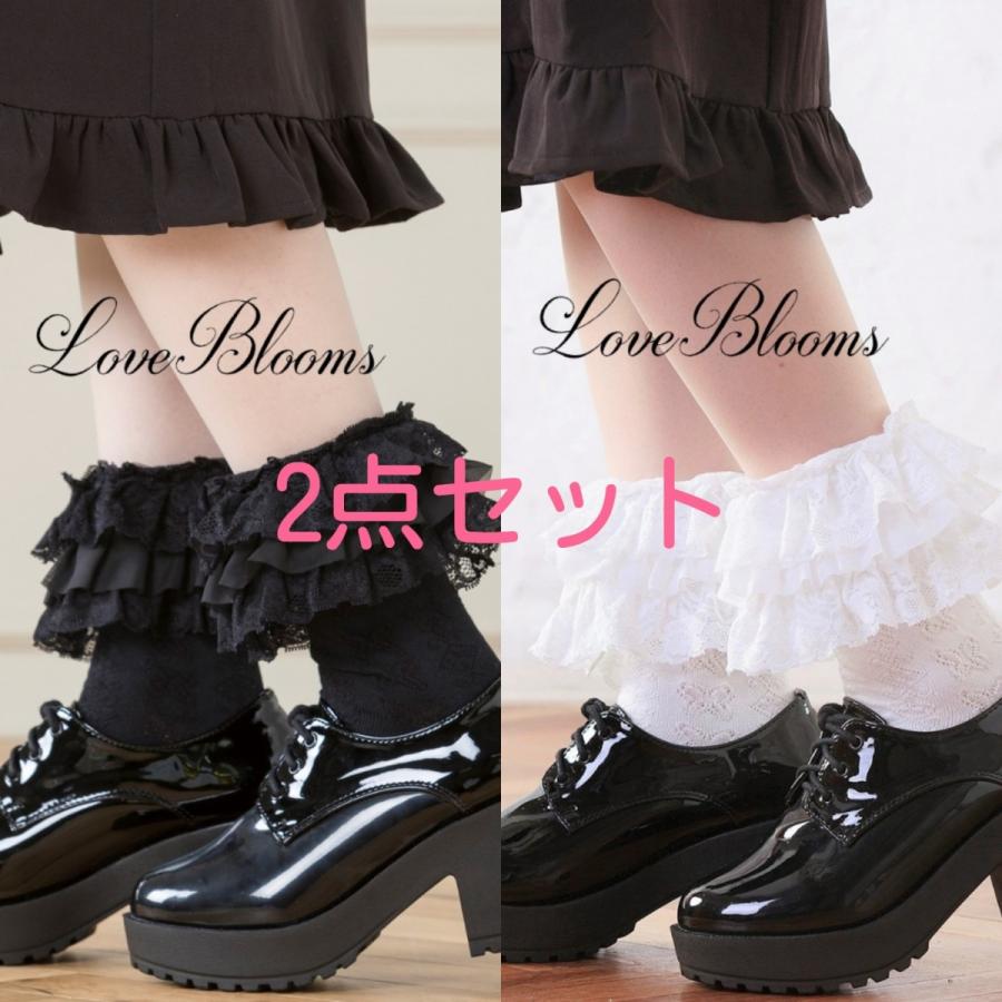 靴下 レディース おしゃれ 黒 白 ブラック ホワイト お色の組み合わせ  