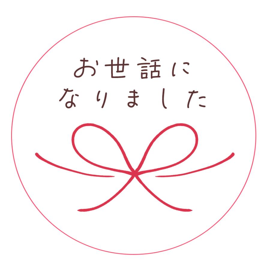 お世話になりました シール 水引 24枚 ギフト かわいい 和風 |  | 03