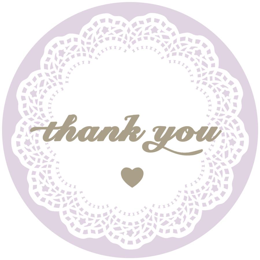 ありがとう シール サンキューシール レース かわいい プチギフト お礼 24枚 |  | 01