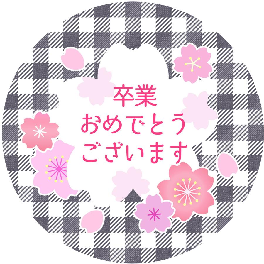 入学 卒業 かわいい ラッピング シール ギフト 24枚 |  | 06