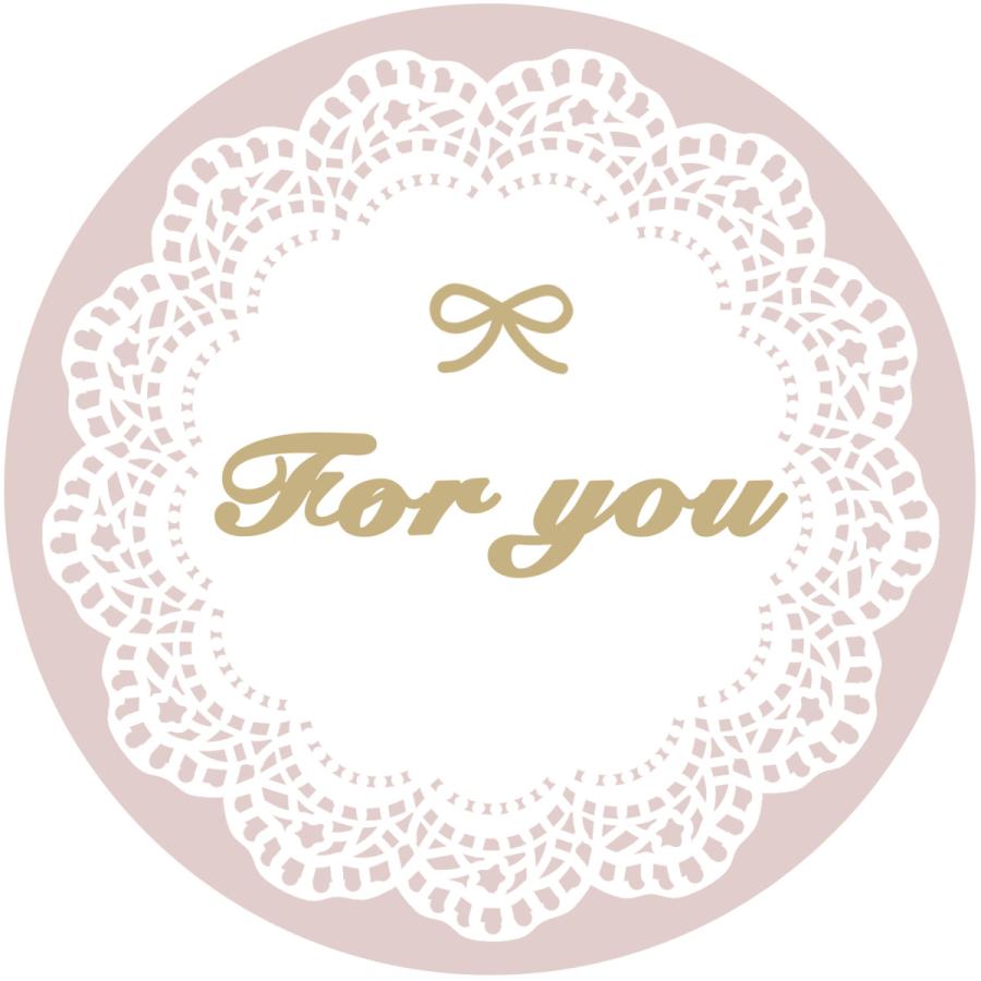 foryou シール レース リボン かわいい ギフト プレゼント 24枚 |  | 01