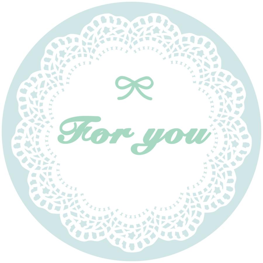 foryou シール レース リボン かわいい ギフト プレゼント 24枚 |  | 02