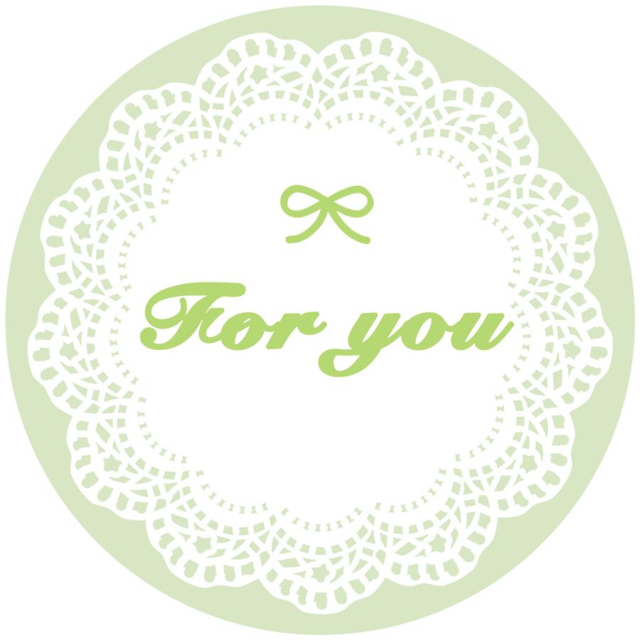 foryou シール レース リボン かわいい ギフト プレゼント 24枚 |  | 03