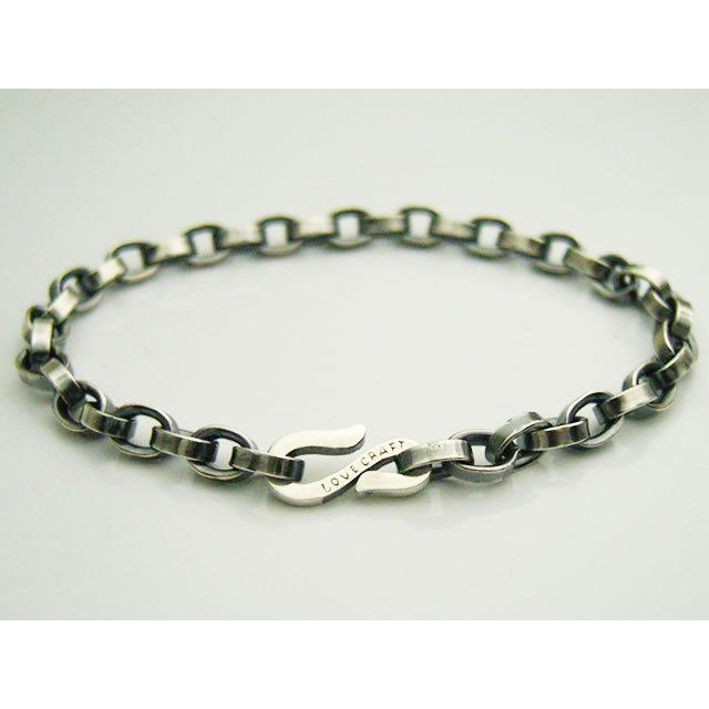 ナンバーナイン ロゴプレートチェーンブレスレット ブレスレット