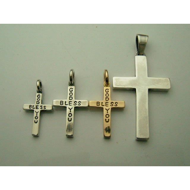 ヒュージクロスペンダントトップ : nt045 : シルバーアクセサリーラブ 