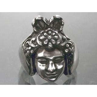 シルバーアクセサリーラブクラフト】弁財天リング 【和柄リング