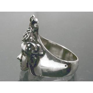 シルバーアクセサリーラブクラフト】弁財天リング 【和柄リング