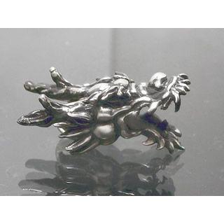 シルバーアクセサリー】画龍ペンダントトップ【送料無料】 : シルバー
