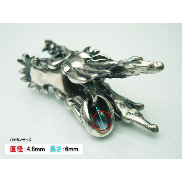 シルバーアクセサリー】画龍ペンダントトップ【送料無料】 : シルバー