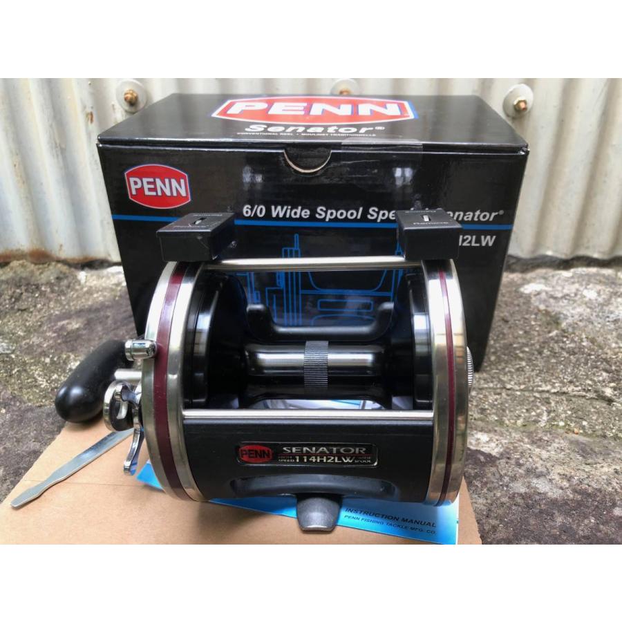 Penn 6/0スペシャルPENN SENATOR114H2ワイドLW スター製ドラグ