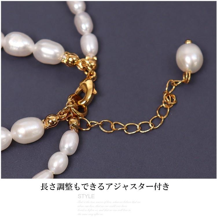 淡水真珠 2連パールネックレス レディース 結婚式 アクセサリー 淡水真珠 2連パールネックレス レディース 結婚式 アクセサリー