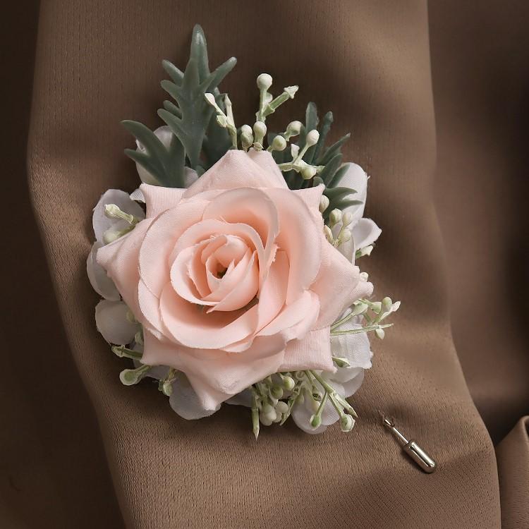 ローズ コサージュ 造花 フラワーアレンジメント 結婚式 入学式 卒業式