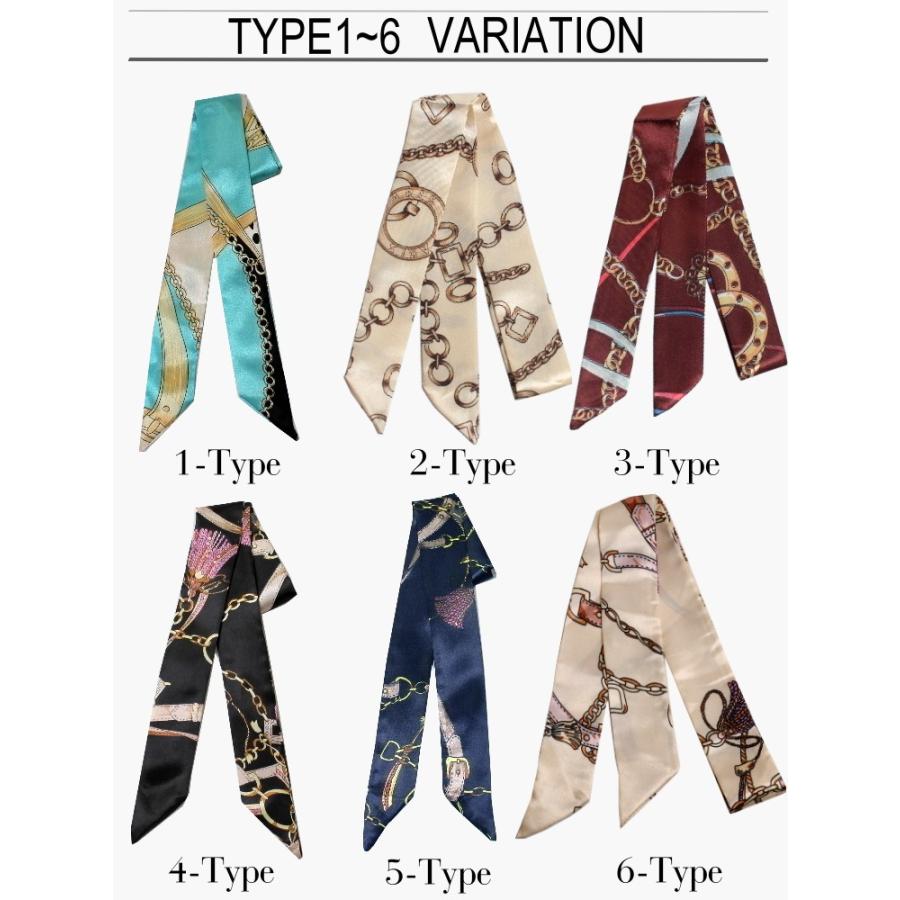 スカーフ レディース 18タイプ アレンジスカーフ サテン素材