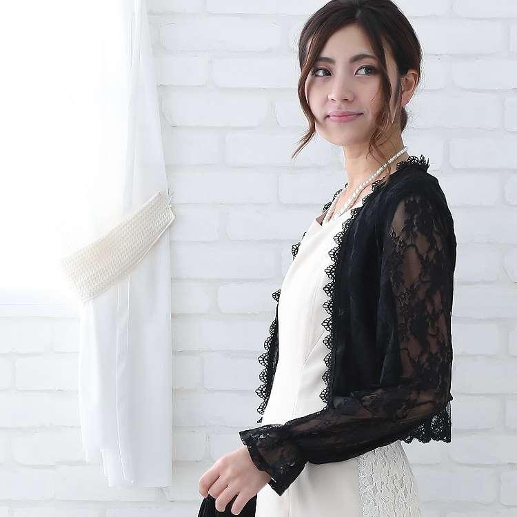 ボレロ レディース 長袖 レース フレアスリーブ 結婚式 お呼ばれ カジュアル カーディガン 大きめサイズ対応 パーティードレス通販 Claire - 通販 - Yahoo ショッピング
