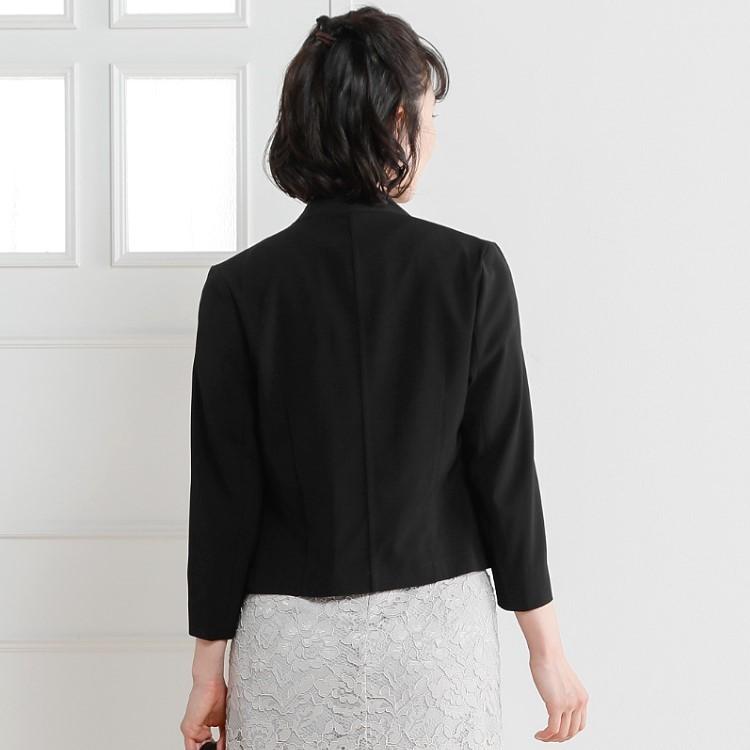 ジャケット レディース ファーマル 春夏 結婚式 入学式 入園式 卒業式 卒園式 ノーカラー 代 30代 40代 同窓会 服装 二次会 お呼ばれ 謝恩会 Cj4243s パーティードレス通販 Claire 通販 Yahoo ショッピング