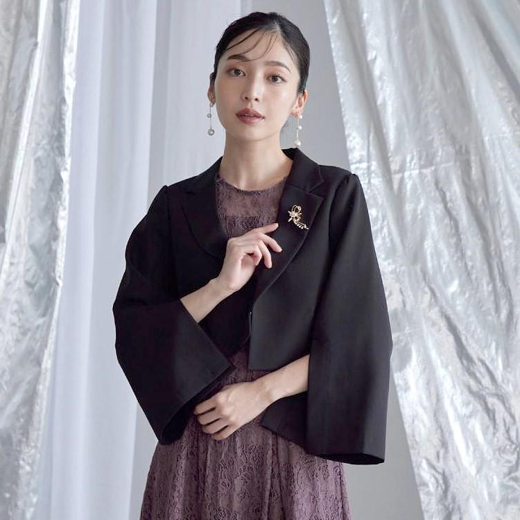 ジャケット 結婚式 ショート丈 袖スリットデザイン フォーマル ジャケット 結婚式 ショート丈 袖スリットデザイン フォーマル