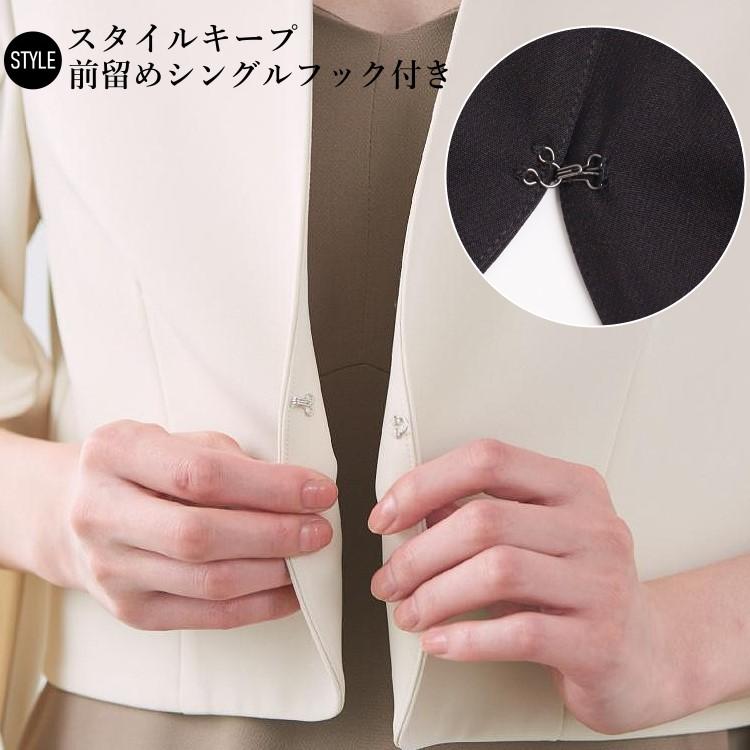 ジャケット 結婚式 ショート丈 スリットスリーブ デザイン ノー ジャケット 結婚式 ショート丈 スリットスリーブ デザイン ノー