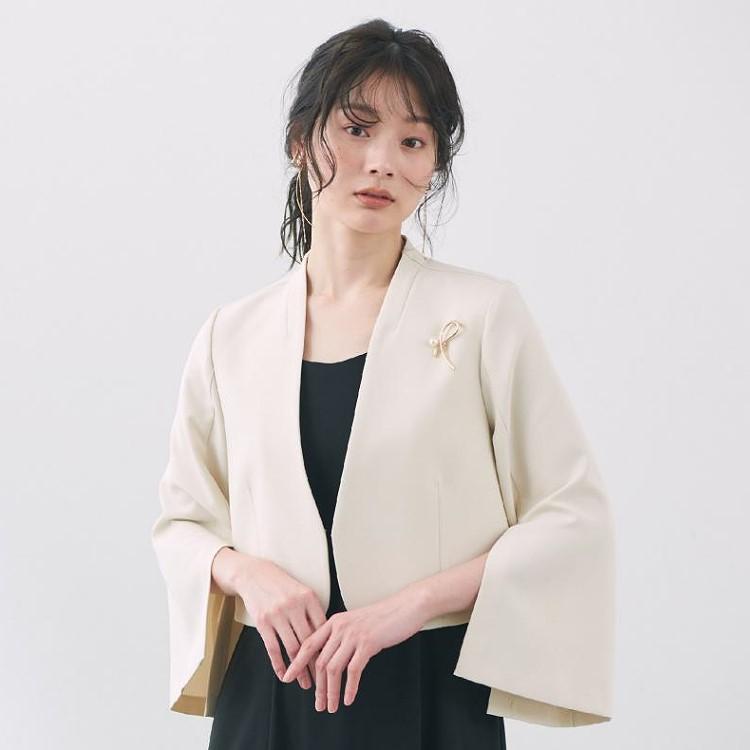 ジャケット レディース 結婚式 フォーマル 大きめサイズ対応 ショート