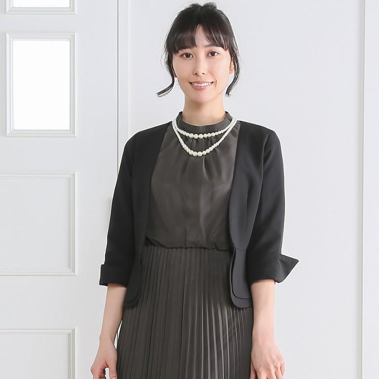 ジャケット レディース 春夏 フォーマル 結婚式 ノーカラー パーティードレス ボレロ ショート丈 大きいサイズ 同窓会 服装 謝恩会 二次会 パーティードレス通販 Cj150y パーティードレス通販 Claire 通販 Yahoo ショッピング