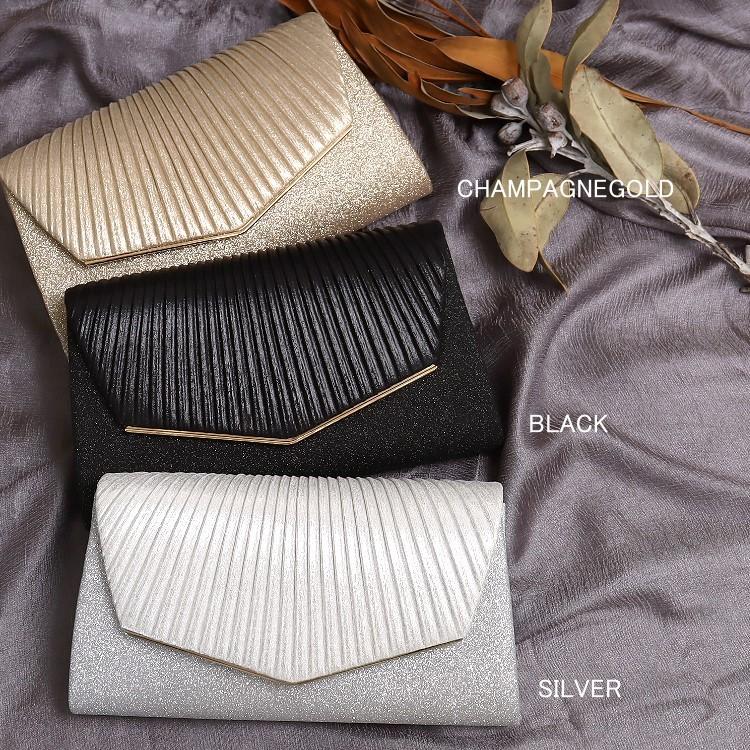 パーティーバッグ 結婚式 クラッチバッグ レディース シャイニー ラメ