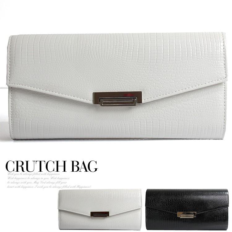 クラッチバッグ 結婚式 大きめ パーティーバッグ エナメル 型押し ショルダーバッグ ロング スクエア お呼ばれバッグ パーティードレス 通販 Ck91e パーティードレス通販 Claire 通販 Yahoo ショッピング