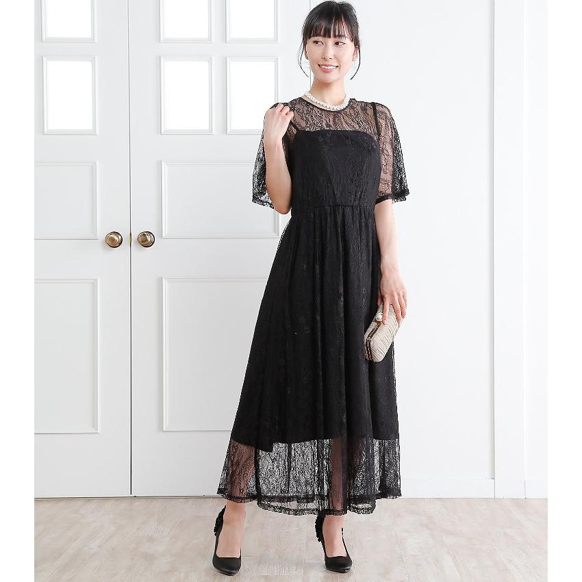 パーティードレス ロング 20代 30代 40代 結婚式 ワンピース 大きい