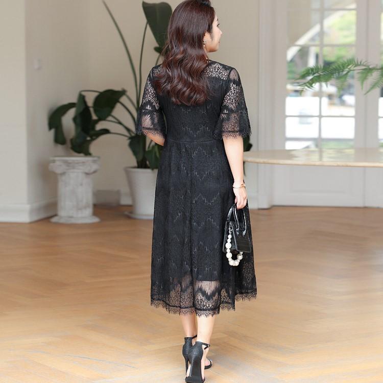 パーティードレス 大きいサイズ 5l 6l 7l 8l 9l 結婚式ワンピース 袖