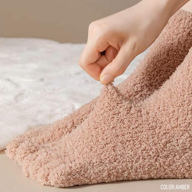 5本指ソックス レディース もこもこ 靴下 ルームソックス パイル 厚手 つま先まで暖かい フリーサイズ 女性用 |  | 16