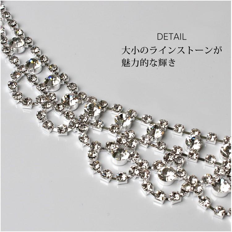 ネックレス レディース 結婚式 パーティー 選べるピアス イヤリングセット 発表会 二次会 ウエディングアクセサリー |  | 09