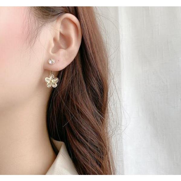 レディース アクセサリー ピアス フラワー スクエア リング ハート 
