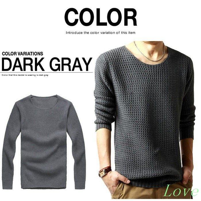 値下げ ニット 秋冬春服 17新作 お兄系 ロング セーター トップス キレイめ カジュアル 薄手 シンプル 無地 セーター クルーネック 長袖 メンズ ニット セーター サイズ 2xl Www We Job Com