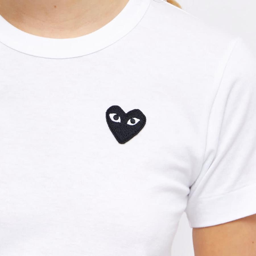 プレイ コムデギャルソン ブラックハート Tシャツ レディース PLAY COMME des GARCON