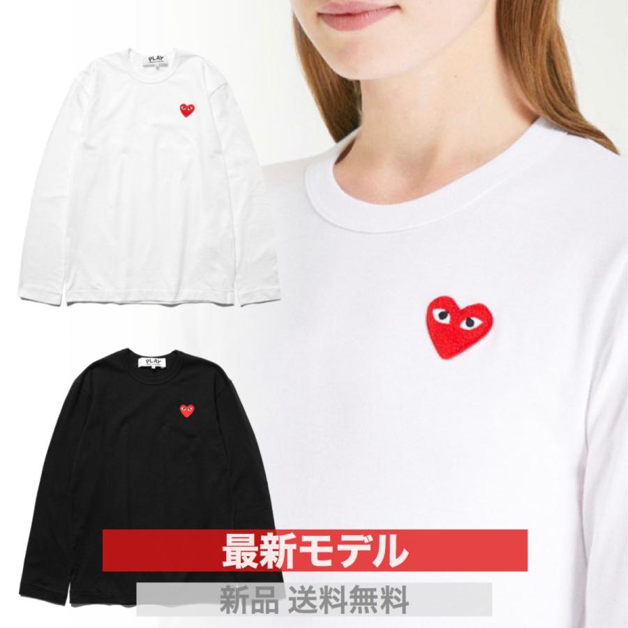PLAY COMME des GARCONS プレイ コムデギャルソン ロンT レッド PLAY COMME des GARCONS プレイ コムデギャルソン ロンT レッド