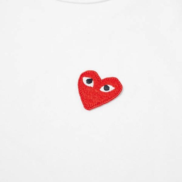 PLAY COMME des GARCONS プレイ コムデギャルソン ロンT レッド PLAY COMME des GARCONS プレイ コムデギャルソン ロンT レッド