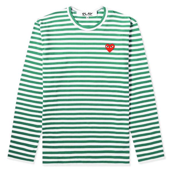 PLAY COMME des GARCONS プレイ コムデギャルソン ロンT PLAY COMME des GARCONS プレイ コムデギャルソン ロンT