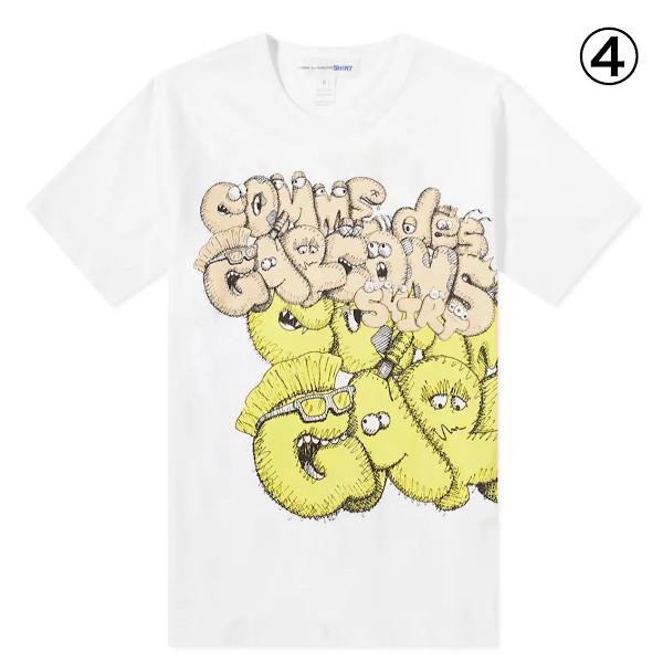 COMME des GARCONS（コムデギャルソン） シャツ X カウズ Wネーム T