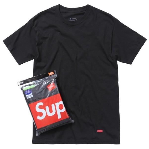 シュプリーム Supreme × US Hanes ヘインズ ボックスロゴ Tシャツ 3枚