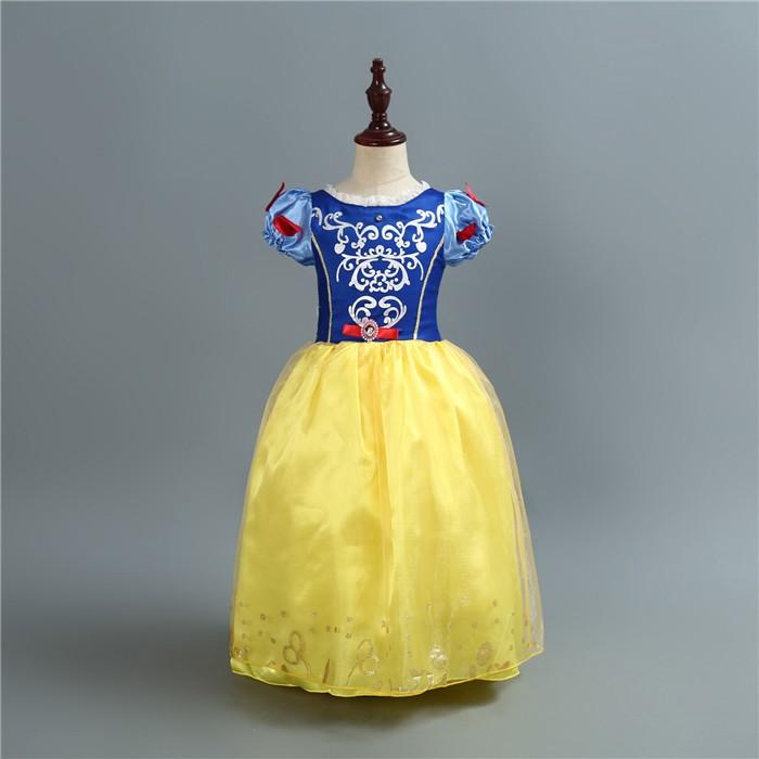 送料無料キャンペーン プリンセス 子供用 ドレス キッズ ワンピース 白雪姫 アリス アリエル 人魚姫 コスチュームドレス プリンセスドレス ハロウィン コスプレ コットン Wantannas Go Id