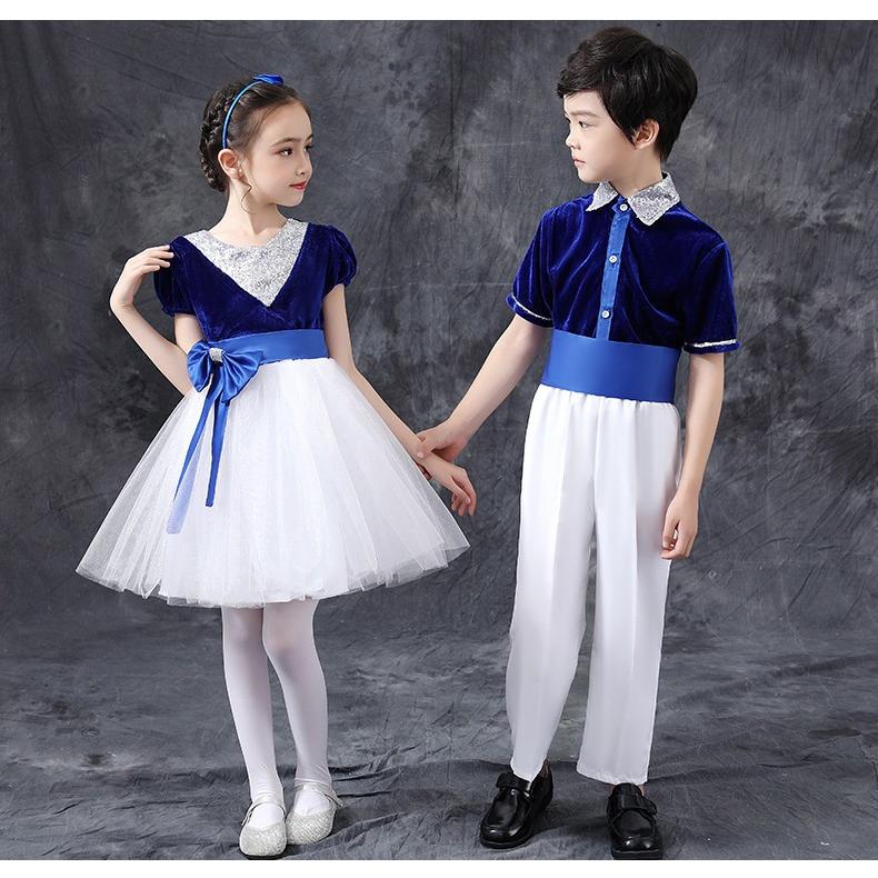 子供演出服 キッズダンス衣装 女の子 大人対応110 180cm ふんわり ワンピース ドレス キッズセットアップ合唱服 演奏会 ステージ衣装 S68hc1905 Loveliness 通販 Yahoo ショッピング