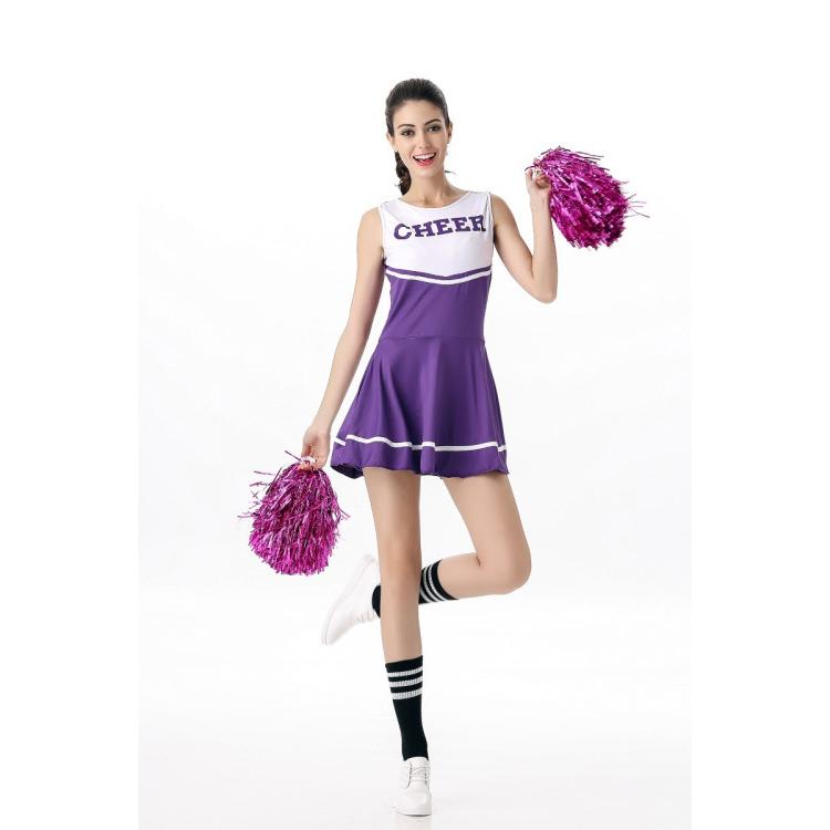 レディースチアガールコスプレ衣装ダンス衣装チアリーダーユニフォームジャッズヒップホップダンスウェア体操服 ワンピース 運動会 応援団ウェア S68ll0705 Loveliness 通販 Yahoo ショッピング