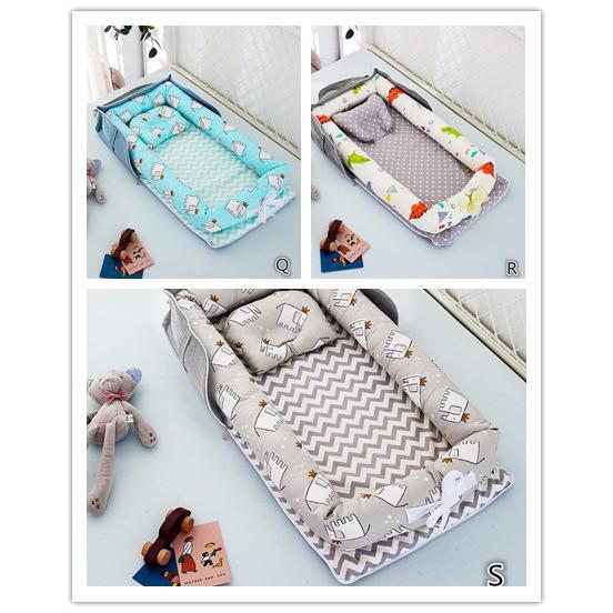 ベッドインベッド 折りたたみ ベビーベッド 寝返り防止 ベビー用寝具  