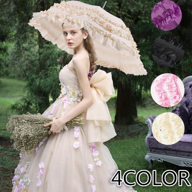 傘 レディース 長傘 おしゃれ レース 結婚式 ジャンプ傘 カサ 女性 プレゼント 誕生日 ギフト 女性 S68ys02 Loveliness 通販 Yahoo ショッピング