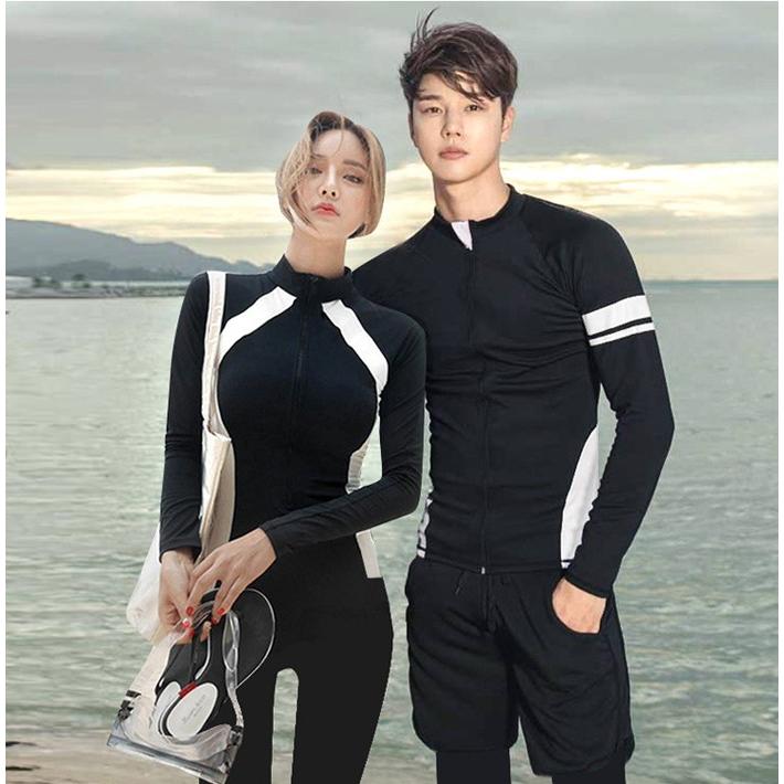 ラッシュガード水着 レディース メンズ 水着 サーフィン 水着 メンズ サーフパンツ 長袖 トランクス 長袖 Uvカット プール Uv対策 紫外線対策 ダイビングウエア S68yy0504 Loveliness 通販 Yahoo ショッピング