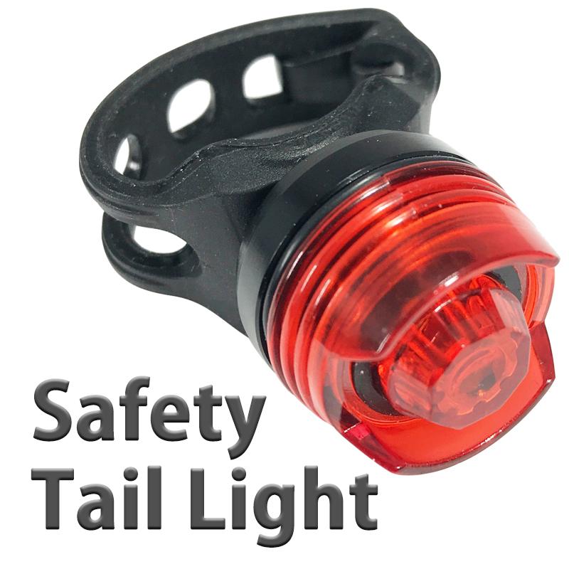 TOP 送料無料 自転車 ライト 赤灯 後方 バンド 確認 LED テールライト