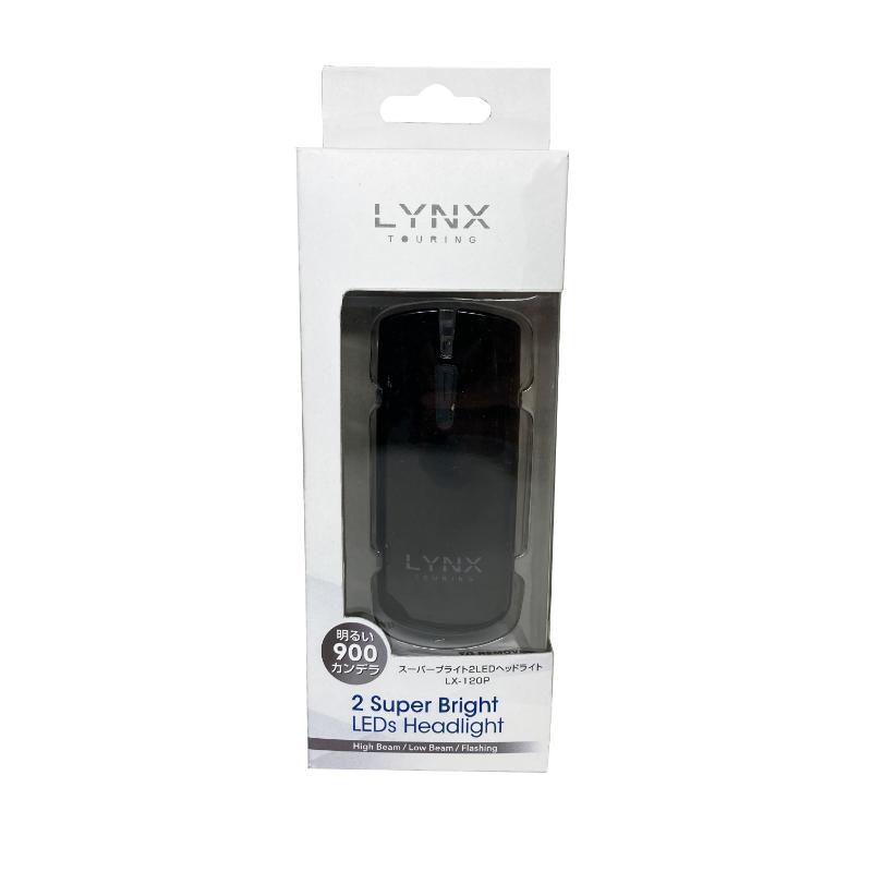 TOP 自転車 ライト LYNX スーパーブライト2LEDヘッドライト LX-120P