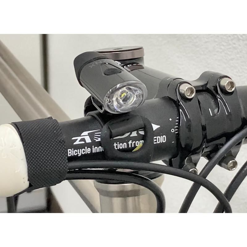 TOP 自転車 ライト LYNX 充電式コンパクトLEDヘッドライト LX-214W